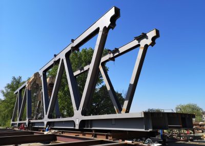 WKS Duna Polska - Budapest railway bridge over Dunabe river